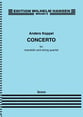 Concerto for Mandolin and String Quartet Guitar and Fretted sheet music cover